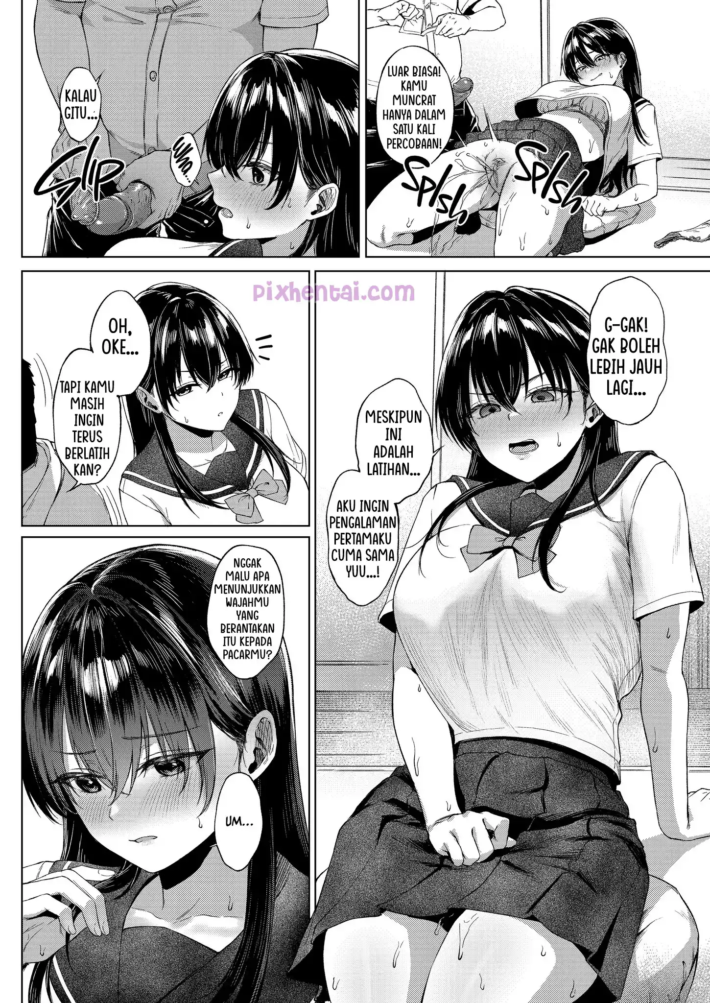 Komik hentai xxx manga sex bokep Bakunyuu Yuutousei ni Hitsuyou na Chinpo no Obenkyou Zenpen 15